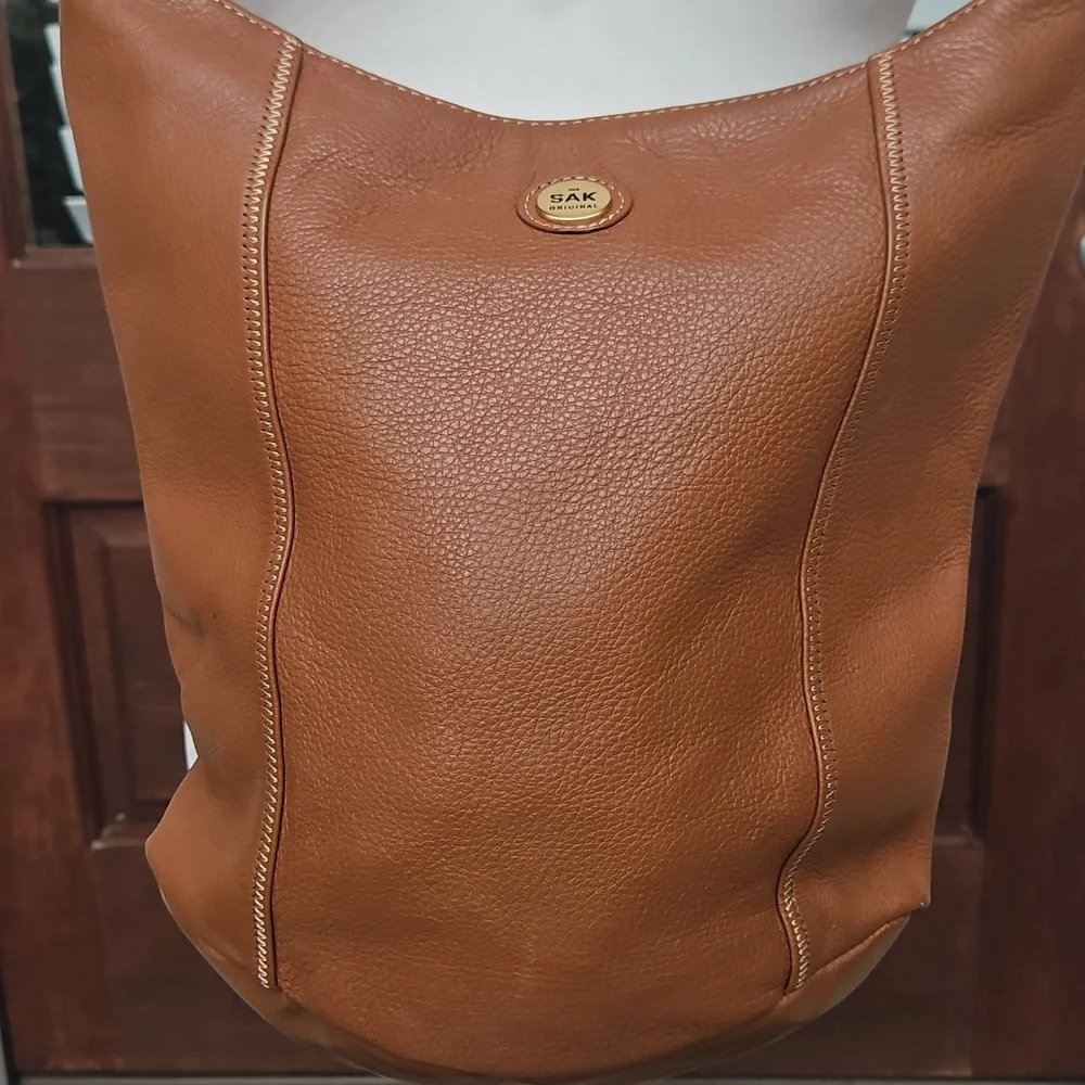 The Sak Original Caramel Brown Soft Leather Hobo